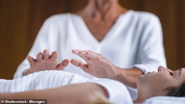 That is despite none of the 'wellbeing' therapies - which include essential oil relaxation ¿ being freely available to the public on the NHS (File image)