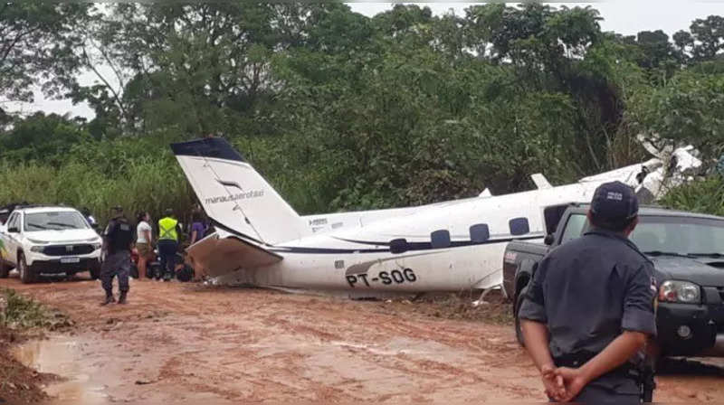 14 Killed As Plane Crashes In Brazil, No Survivors Left (Photo: Twitter/choquei)