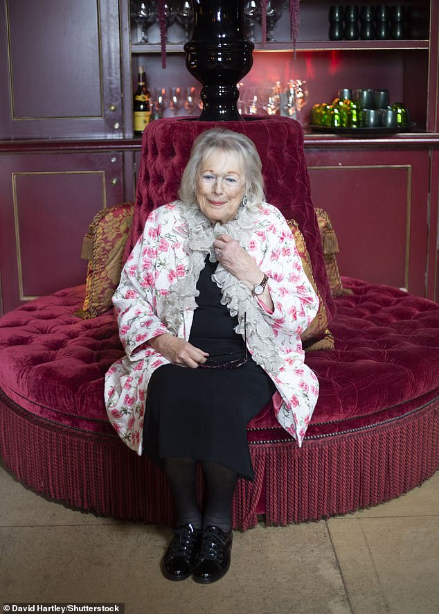 Lady Antonia Fraser (pictured) seems to have lost interest in Meghan Markle