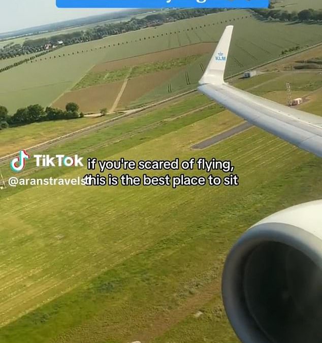 Where to sit on a plane if you have a fear of flying