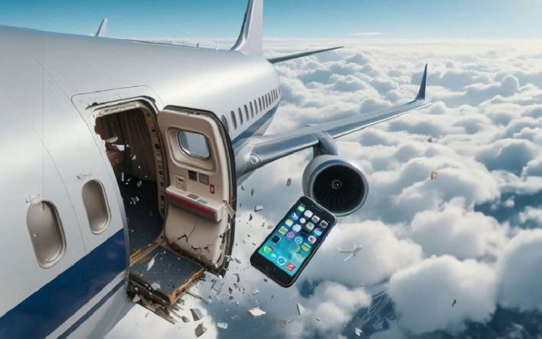 iPhone fell down 16,000 feet from Alaska plane after window blew, no crack or scratches and still works fine