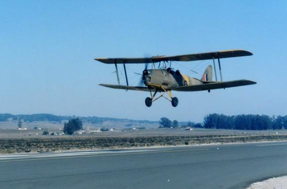 Great Yarmouth Mercury: A Tiger Moth aeroplane Great Yarmouth Mercury: A Tiger Moth aeroplane