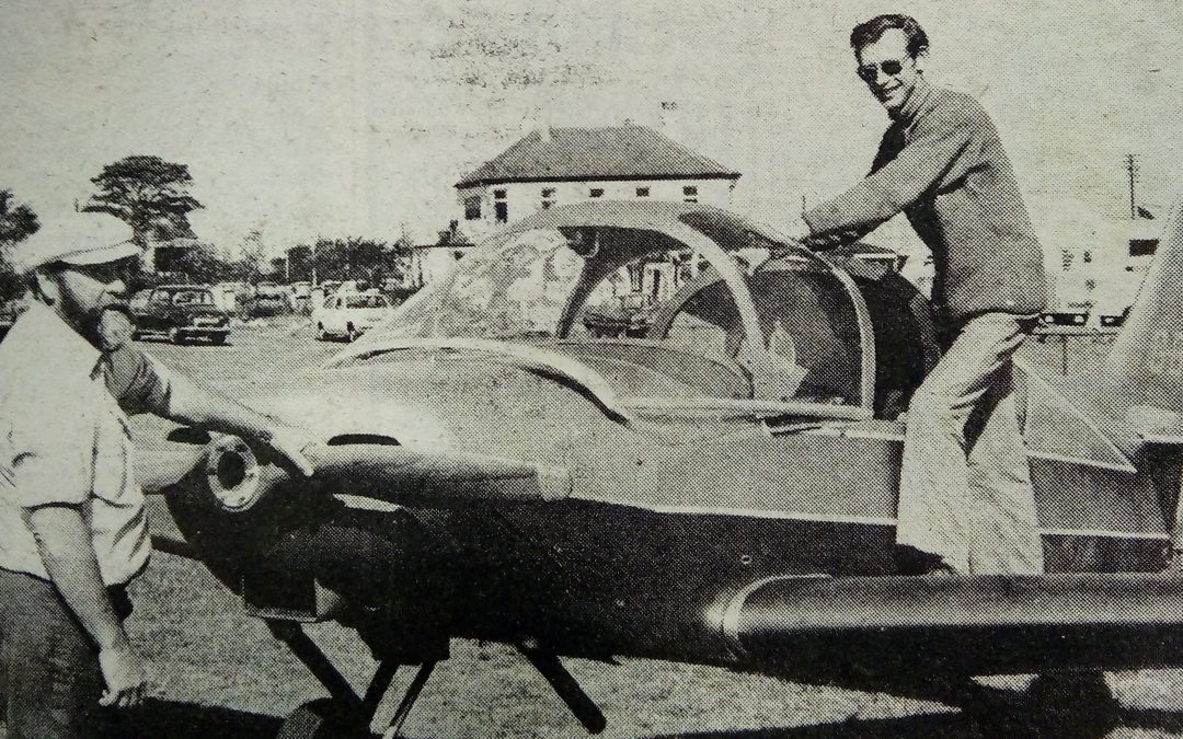 The Sunderland doctor who built an aeroplane in his garage