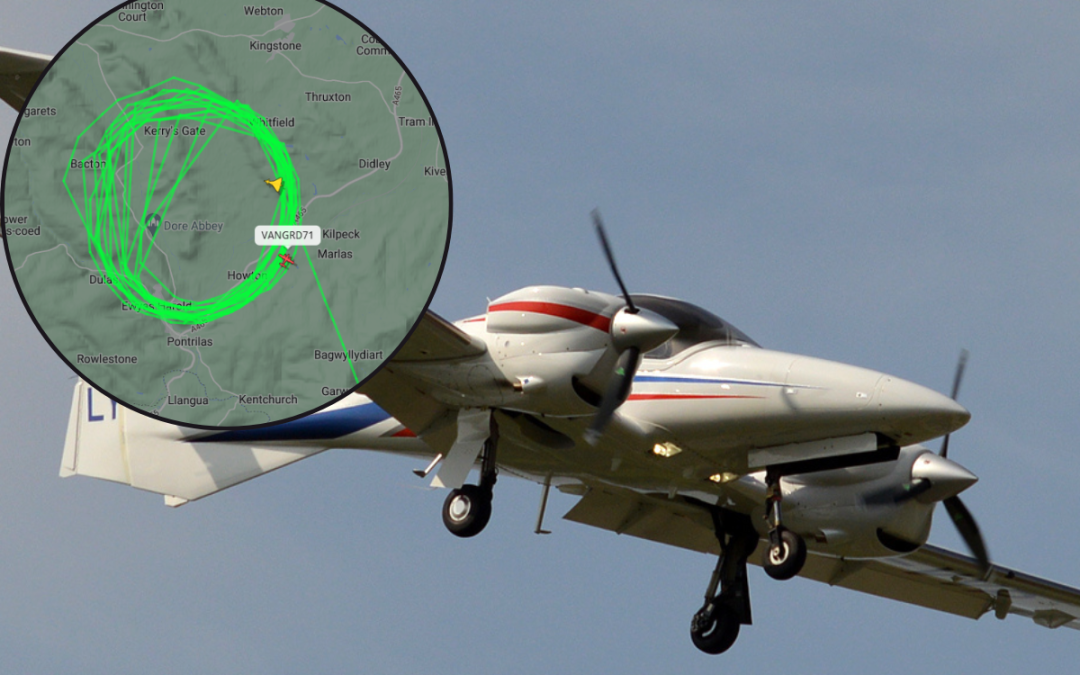 These planes have been spotted circling Herefordshire