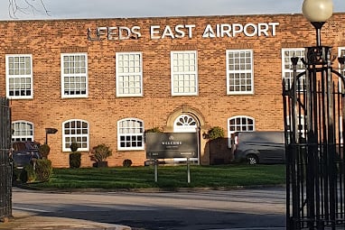 Two rushed to hospital after aeroplane crash at airfield near Leeds