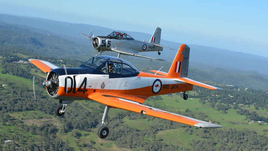 Warbirds like ‘flying time capsules’ as Anzac Day air displays keep aviation history alive
