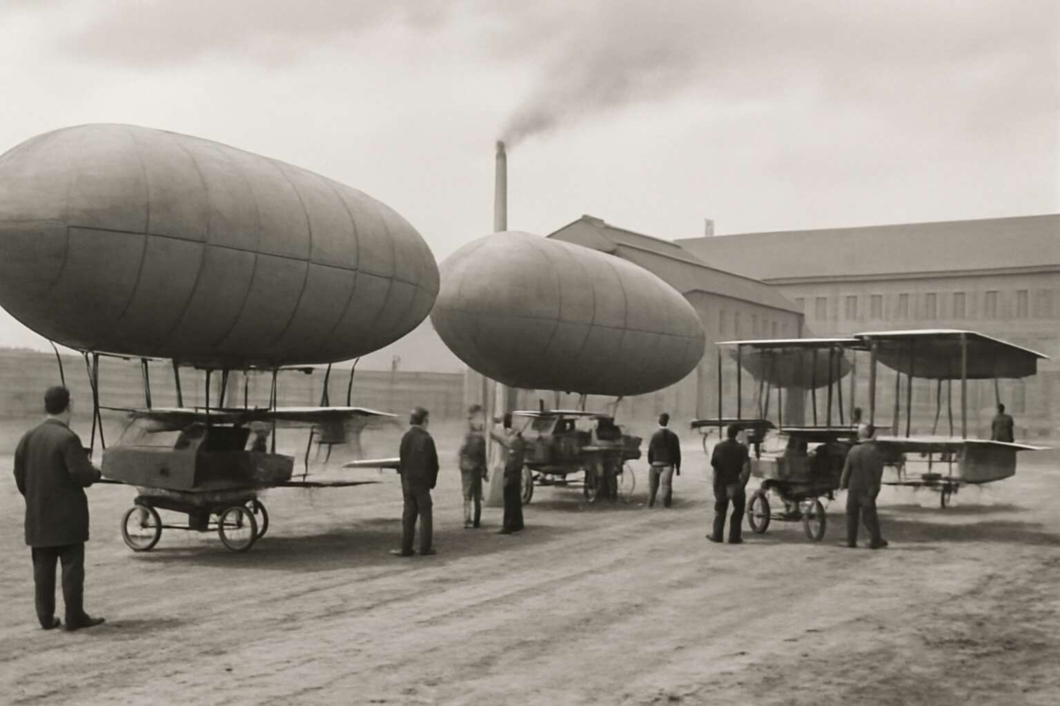who made aeroplanes