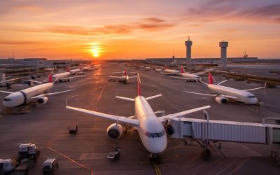 Where Aeroplanes Are Parked: A Look Inside Airport Aprons and Hangars