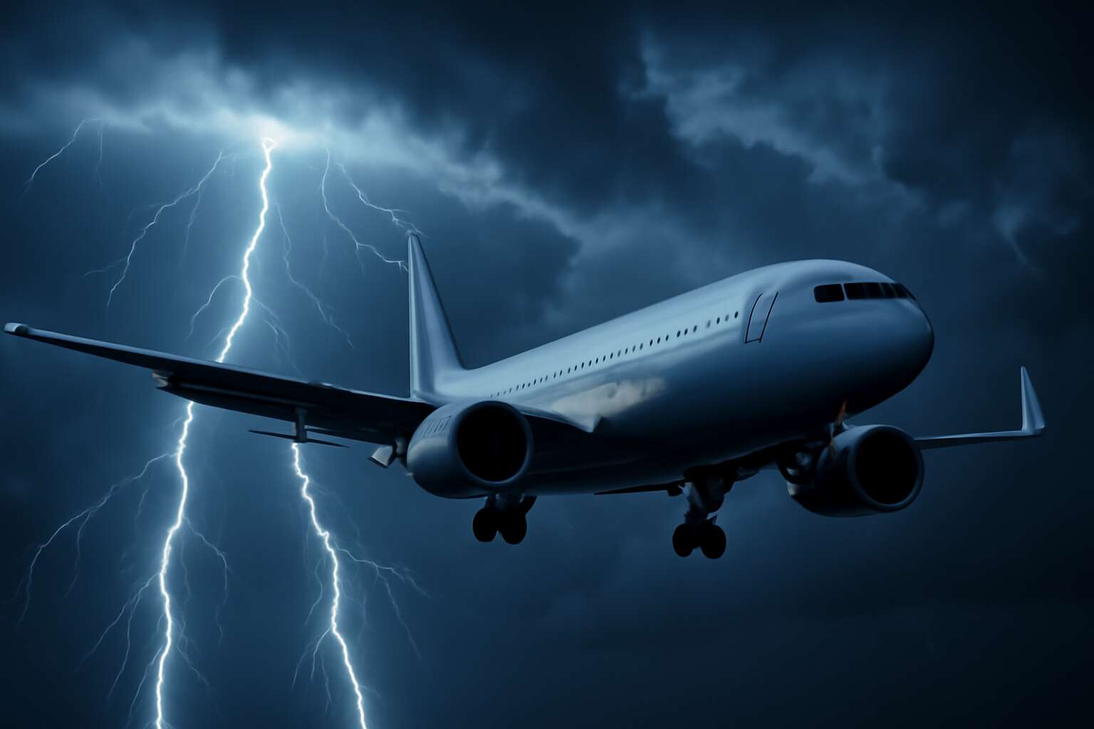 why aeroplanes are not affected by lightning
