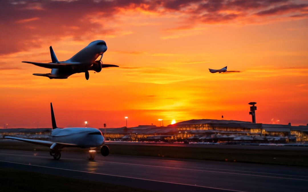 Discover the place where aeroplanes take off and land and feel the thrill of flight.