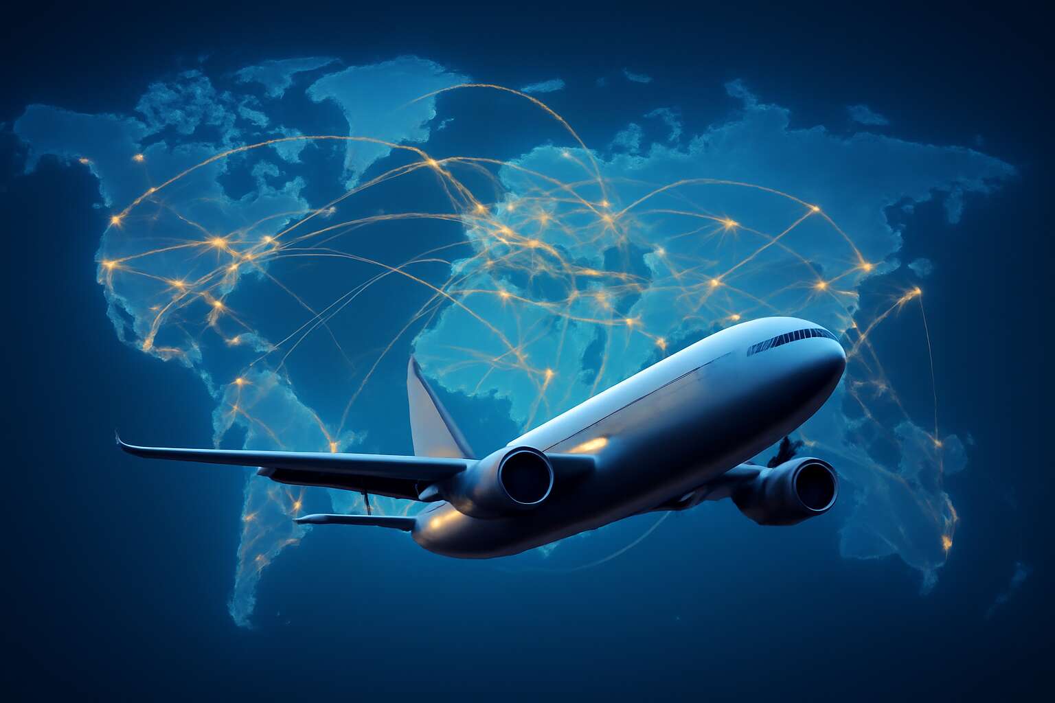 where aeroplanes fly